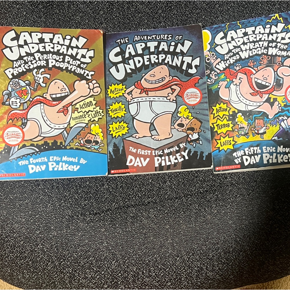 Captain Underpants Books
